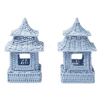 Elegante Esszimmer Wicker Craft überbackene Pagode Laterne aus Laterne Home Decoration Vietnam Handwerk Vietnam Großhandel