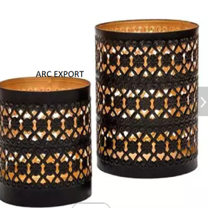 Nouveau design élégant bougeoir de couleur noir et vert bougeoir de haute qualité meilleur matériau pour accessoires de vaisselle - Product Image 2