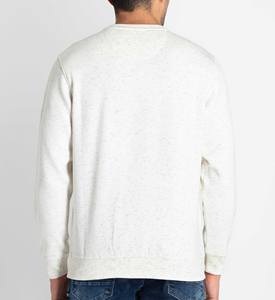 Sudadera con cuello redondo atlético para hombre, 100% algodón, personalizable OEM, abrigo informal sólido con técnicas de bordado - Product Image 2