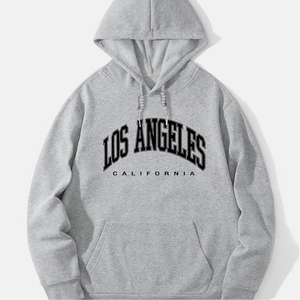 Classic Fit Cotton Hoodie With Fleece Lining <b>Pullover</b> Design For <b>Men</b> Warm And Soft Texture Perfect For Daily Outdoor Activities - Product Image 3