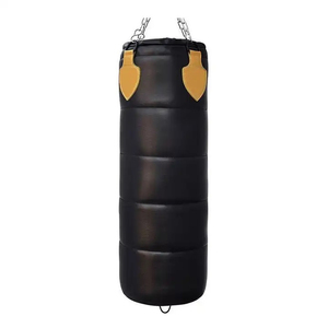 OEM sac de boxe professionnel personnalisé vente à chaud sacs de sable en cuir logo personnalisé entraînement Gym Fitness raisonnable - Product Image 4