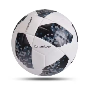 Ballon de football en PU de taille personnalisée OEM professionnel Vente en gros Impression à rayures colorées personnalisée en hauteur pour match d'entraînement sportif d'équipe - Product Image 4