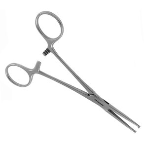 Pinzas Crile para Arterias Rectas de 14.0 cm, Pinza Quirúrgica Manual de Acero Inoxidable con 12 Dientes, Instrumento de Hemostasia - Product Image 3