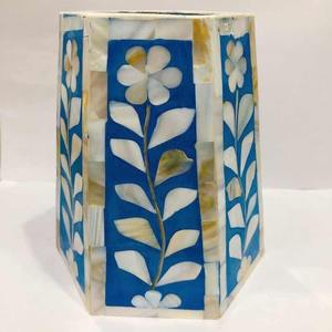 High Grade Bone Inlay <b>Bakhoor</b> <b>Burner</b> with Round Lid and Strong Body for Long Use and Easy Fragrance Filling for Exports Selling - Product Image 4