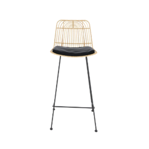 Lulu <b>bar</b> <b>Stool</b> for Home <b>bar</b> and Restaurant Furniture Rattan Wicker Natural Counter <b>Stool</b> High Chairs with Classic Design - Product Image 5