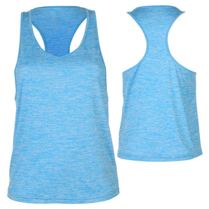 Débardeur de sport pour femme en tissu tricoté respirant à séchage rapide, couleur unie, polyester, pour la salle de sport/le yoga - Couleurs personnalisées, logo, service OEM - Product Image 6