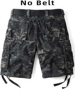 ผ้าสวมใส่สบายสำหรับลำลองกลางแจ้งและสตรีทแวร์กางเกงขาสั้นคาร์โก้สำหรับผู้ชายดีไซน์ตามสั่ง - Product Image 2
