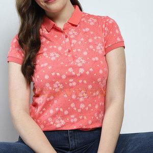 Polos pour femmes légers et très vendus, polos personnalisés imprimés par sublimation - Product Image 5