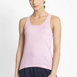 Factory Oem Custom Workout Tank Tops para ropa de mujer Nueva moda de punto Tallas grandes Algodón Fibra de bambú Camisetas sin mangas para mujer - Product Image 1