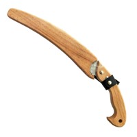 Scie à main en acier à haute teneur en carbone de 13 pouces avec manche en bois pour outils de travail du bois industriels et de bricolage
