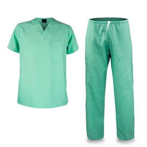 Meilleur design 2023, vêtements de travail unisexes pour hôpital, blouses médicales de haute qualité, tissu en flanelle, confortable, taille XL, pour femmes et hommes, infirmières, courtes - Product Image 1