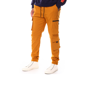 Pantalons cargo décontractés pour hommes à taille haute, coupe droite, en toile imperméable et respirante, avec logo personnalisé, exportés du Bangladesh, au meilleur prix - Product Image 1