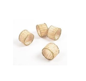 Servilleteros Decorativos de Mimbre para Mesa, Fabricados a Medida en Madera, Elegantes, Hechos a Mano, 100% Ratán de la Mejor Calidad - Product Image 6