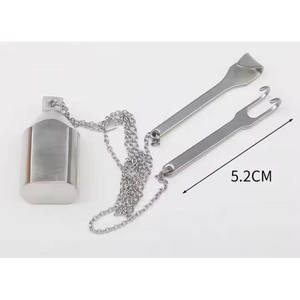 Écarteur nasal pondéré Gruber Écarteur de rhinoplastie Gruber Poids en acier inoxydable Instrument chirurgical réutilisable CE ISO approuvé - Product Image 3