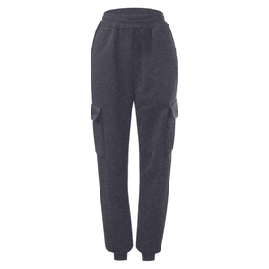 กางเกงคาร์โก้ขายาวผ้าคอตตอนแบบหลวมสำหรับผู้หญิงกางเกงคาร์โก้ทรงหลวมมีกระเป๋าสำหรับ100% - Product Image 2