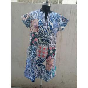 Vestido top de retazos para mujer, conjuntos para mujer - Product Image 6