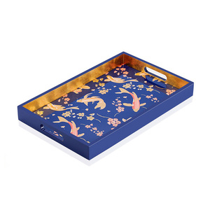 ถาดเคลือบแล็กเกอร์งานทำมือถาดเคลือบแล็กเกอร์เวียดนาม - Product Image 5