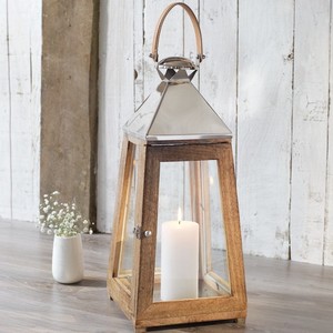 Home Decoration <b>Lantern</b> Jar Antique Candlestick Holder Wooden <b>Lantern</b> Candle Holder <b>Gold</b> Wholesale Manufacturer Supplier - Product Image 3