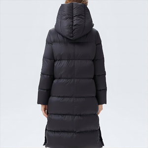 Bubble <b>Long</b> <b>Coat</b> <b>Women</b> Oversized Sublimation Puffer Bubble <b>Long</b> Jacket Ladies Zipper Hood <b>Winter</b> Printed Bubble <b>Long</b> <b>Coat</b> Ladies - Product Image 4