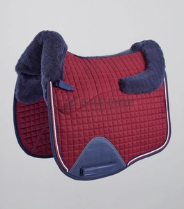 Selle anglaise matelassée de luxe, matériau en coton doux, confortable, absorbant les chocs, selles de cheval personnalisables - Product Image 1