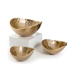 <b>Kitchen</b> <b>Decorative</b> Aluminum Serving Bowls New Design Wedding Dinnerware Fruits Display Bowl in Wholesale Price - Product Image 4