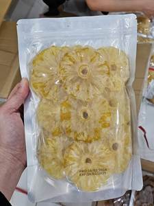 Organic Dried Pineapple Flakes Sweet <b>Preserved</b> <b>Fruit</b> Dices Bulk Bulk FD AD Drying Process Wholesale Price Pineapple Sliced - Product Image 5