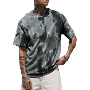 Camiseta Extra Grande de Algodón/Fibra de Bambú Transpirable con Color y Logotipo Personalizados para Hombre - Ropa Casual Ligera - Product Image 5