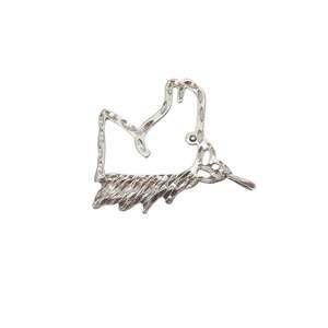 Vente chaude 925 en argent Sterling minimaliste cheval visage collier pendentif amoureux des animaux bijoux pour femmes approvisionnement de bijoux personnalisés - Product Image 5