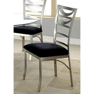 Silla de metal elegante y elegante con revestimiento resistente al óxido y marco resistente y duradero para un uso a largo plazo - Product Image 2