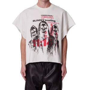 T-shirt BOXY 100% coton pour hommes, personnalisable, ample, décontracté, à manches courtes, en tissu tricoté, 280 grammes - Product Image 3