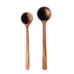 High Quality Eco-Friendly Wooden Spoons Cooking Utensil Set Tableware for Kitchen Handicraft <b>Mirror</b> Polish Made in India - Product Image 1