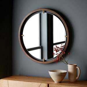 wall <b>mirror</b>, round wall <b>mirror</b>, framed wall <b>mirror</b>, <b>decorative</b> <b>mirror</b>, hotel <b>mirror</b>, living room <b>mirror</b>, luxury wall <b>mirror</b>, - Product Image 4