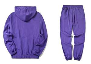 Conjuntos de Chaqueta Cortavientos de Nailon de Alta Calidad, Chaqueta Cortavientos Impermeable para Hombre - Product Image 3