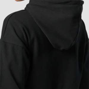 Sudadera con Capucha Corta de Algodón para Mujer, a la Moda, para Invierno, Suave y Transpirable, con Logotipo Frontal, para Comodidad y Estilo Diarios - Product Image 6