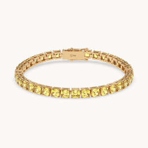 Pulsera de tenis Helia, joyería de moda - Product Image 2