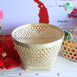VENTA CALIENTE PRODUCTO Eco-Chic Organización: Cestas de almacenamiento de bambú para uso diario Exportación de Vietnam - Product Image 5