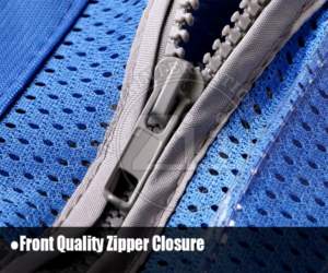 Chaleco DE SEGURIDAD reflectante con múltiples bolsillos ANSI Clase 2 Poliéster impermeable Logotipo personalizado para el trabajo de tráfico del sitio de construcción M-5XL - Product Image 5