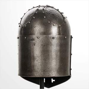 Casque de chevalier viking segmenté / Spangenhelm médiéval |   Idées de vêtements et de costumes d'Halloween, vêtements portables, accessoires de tête - Product Image 6