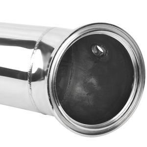 Tuyau de descente d'échappement pour moteur Toyota Supra B58 2020 "4.5" 4.5 pouces tuyau de descente T-304 d'échappement en acier inoxydable USA STOCK - Product Image 6