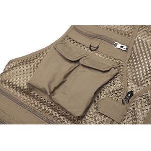 Gilet de chasseur imperméable multifonctionnel détachable pour hommes en maille personnalisé fabriqué au Pakistan - Product Image 6