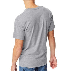 T-shirt personnalisé pour homme, qualité supérieure, coton doux, fabrication directe d'usine, vente en gros, design tendance - Product Image 3