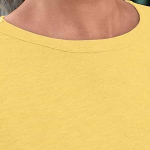 Camisetas de Verano Transpirables y Ecológicas de Manga Corta con Cuello Redondo, Color Personalizado, 100% Algodón/Poliéster de Secado Rápido para Mujer - Product Image 5