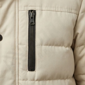 New Comfortable 2025 Men's Hooded Classical Parka <b>Jacket</b> Customizable Premium Cotton Fleece Parka with High Quality - Product Image 5