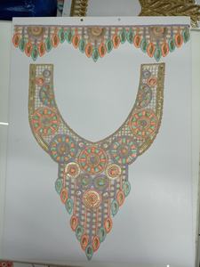 Patchs brodés réglables pour le soutien de la colonne cervicale, orthopédiques, médicaux, à coudre, soulagement de la douleur - Product Image 2