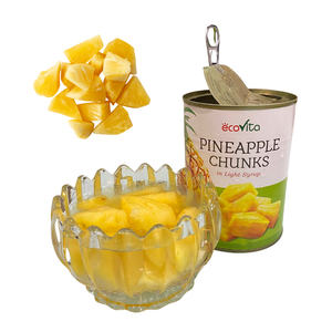 Top Notch Quality Special Offer Factory In Vietnam Deeply Sweet Canned <b>Pineapple</b> Chunks in <b>Light</b> Syrup In Bulk - Product Image 1