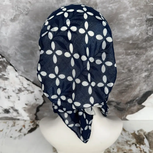 Bufandas de cabeza preatadas elegantes para mujer, logotipo personalizado, bufanda de viscosa de otoño para cubrir la cabeza - Product Image 3