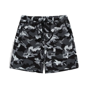 Pantalones Cortos de Hombre de Alta Calidad, Transpirables, de Algodón, Estilo Urbano, Cintura Elástica, Secado Rápido, Antiarrugas, Logotipo Personalizado en el Lateral Delantero - Product Image 1