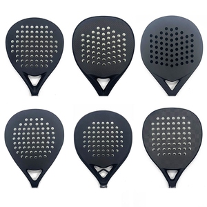 Durable Full Carbon Paddle Raquete De Tênis Fábrica Atacado Custom Professional Sports Gear Com Aderência E Rede De Fibra De Alta Qualidade - Product Image 1
