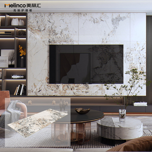 Melinco impermeabile in fibra di bambù Co-estruso pannello di parete impiallacciatura di <span class=keywords><strong>legno</strong></span> WPC pannelli solidi pieghevole <span class=keywords><strong>fogli</strong></span> per la decorazione d'interni - Product Image 5