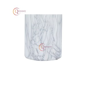 แจกันดอกไม้หินอ่อนธรรมชาติ100% ของขวัญบ้านของตกแต่งโต๊ะกระถางต้นไม้หินอ่อนขนาดพิเศษตามสั่ง - Product Image 3